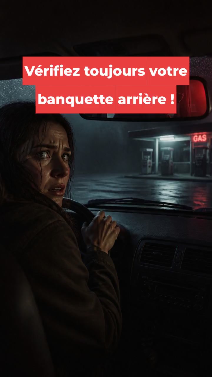 Vérifiez toujours votre banquette arrière !