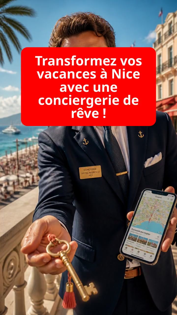 Transformez vos vacances à Nice avec une conciergerie de rêve !