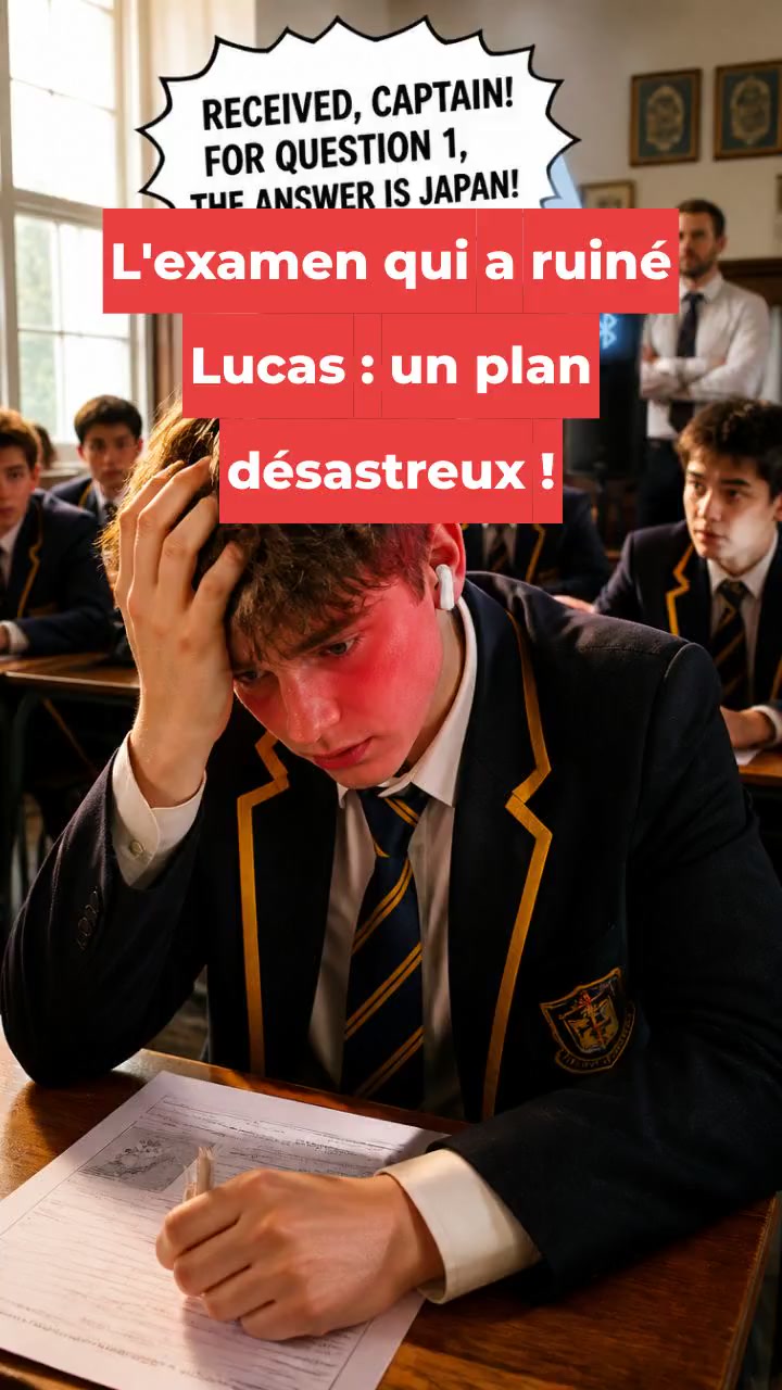 L'examen qui a ruiné Lucas : un plan désastreux !