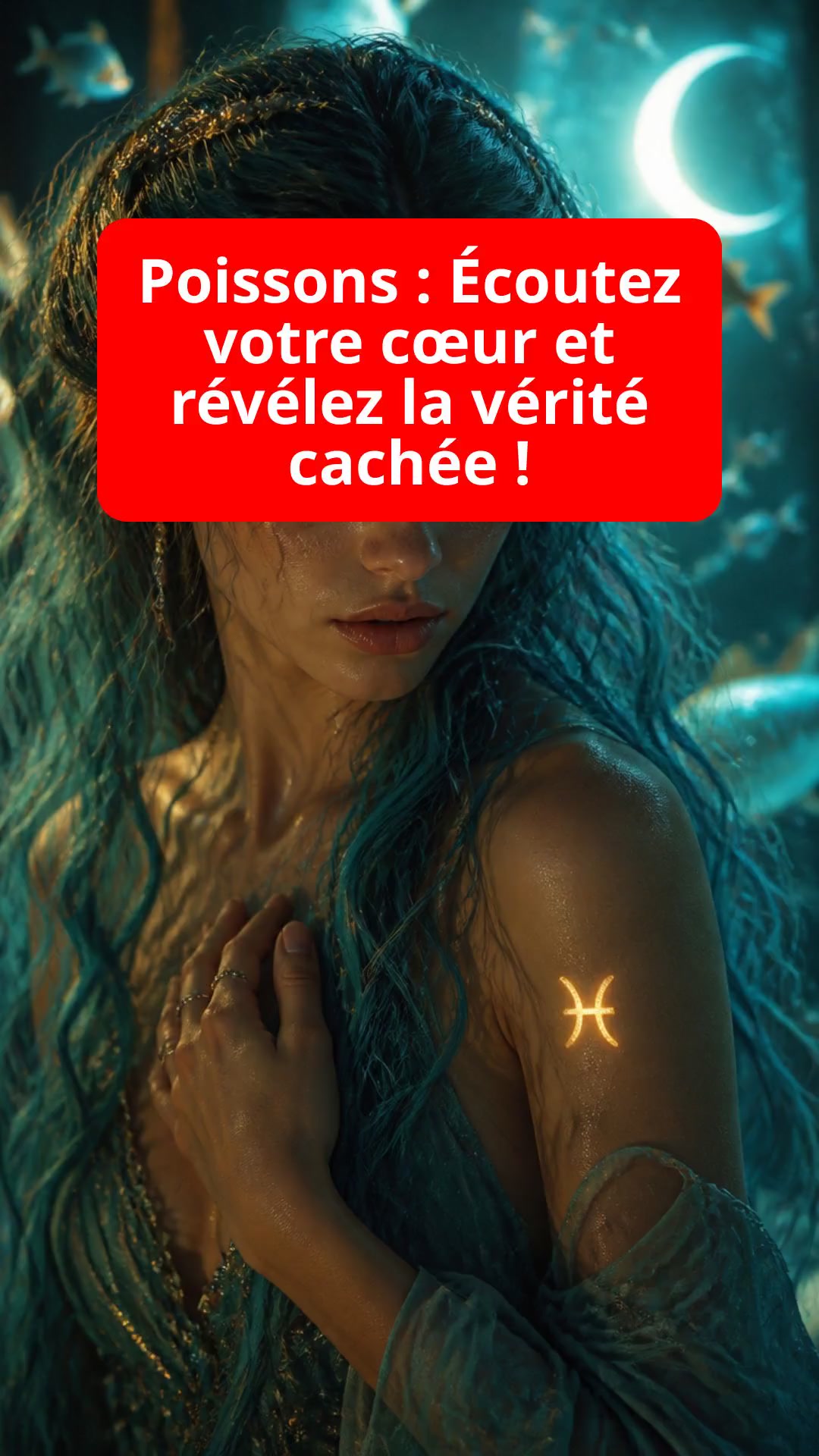 Poissons : Écoutez votre cœur et révélez la vérité cachée !