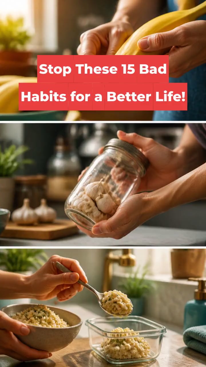 Stop These 15 Bad Habits for a Better Life!
