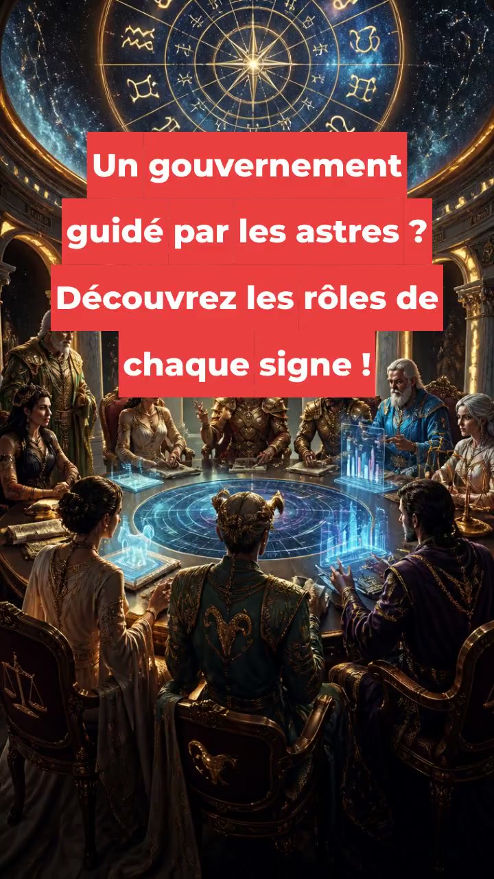 Un gouvernement guidé par les astres ? Découvrez les rôles de chaque signe !