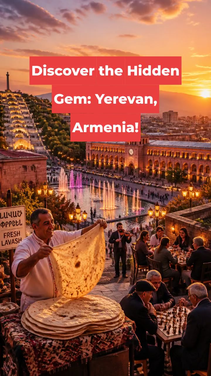 Discover the Hidden Gem: Yerevan, Armenia!