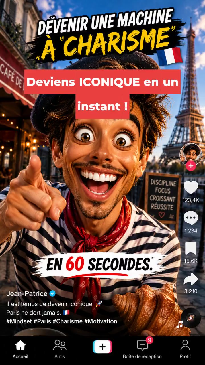 Deviens ICONIQUE en un instant !