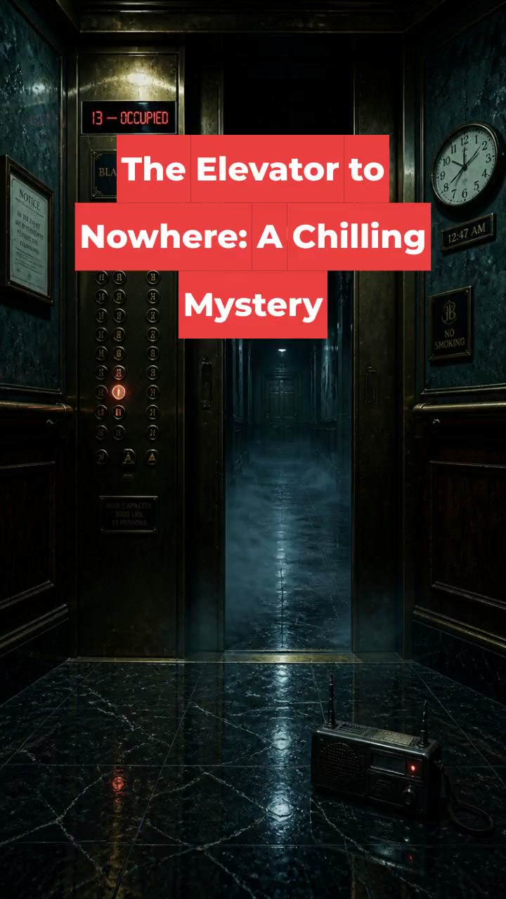 The Elevator to Nowhere: A Chilling Mystery