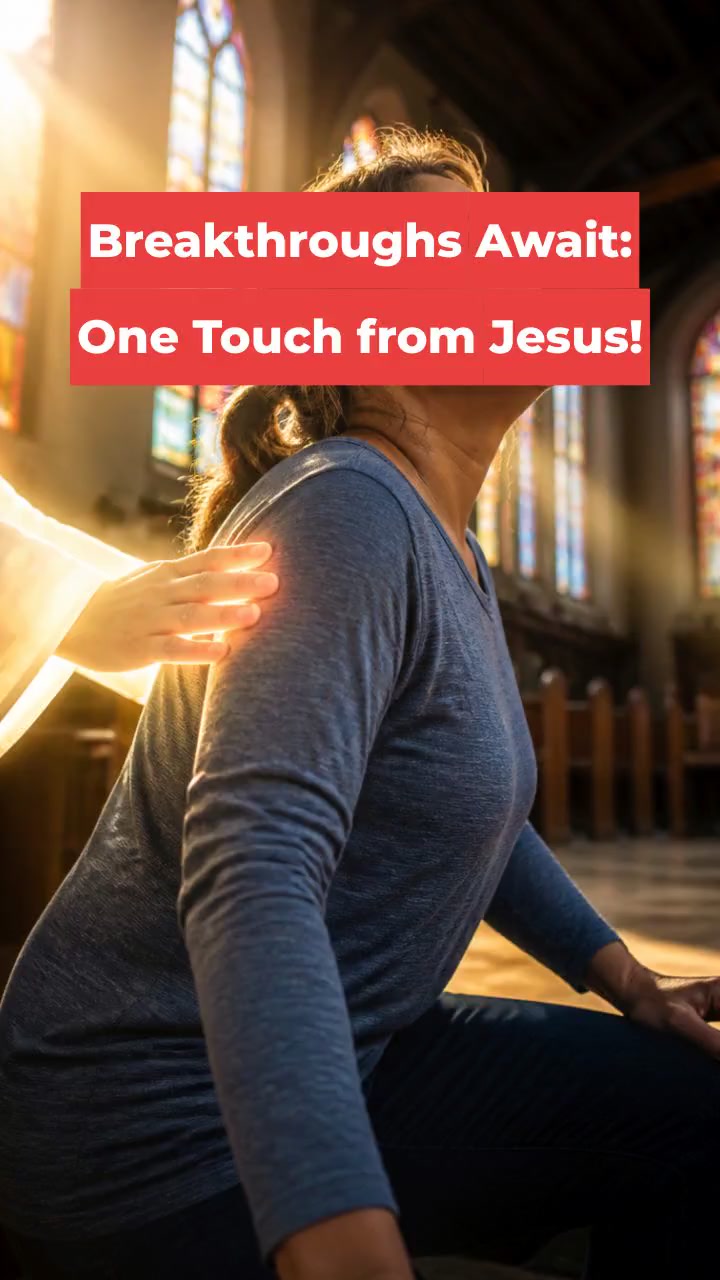 Breakthroughs Await: One Touch from Jesus!