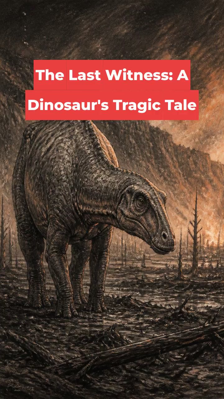 The Last Witness: A Dinosaur's Tragic Tale