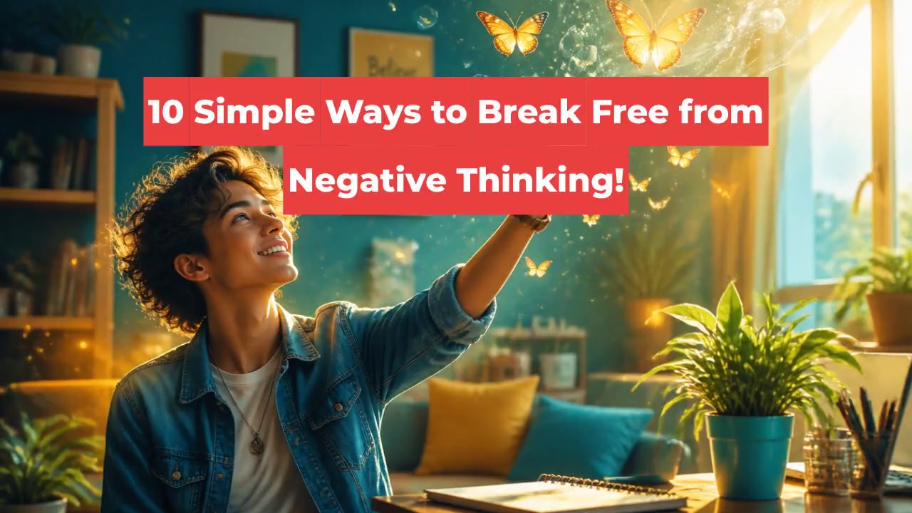 10 Simple Ways to Break Free from Negative Thinking!