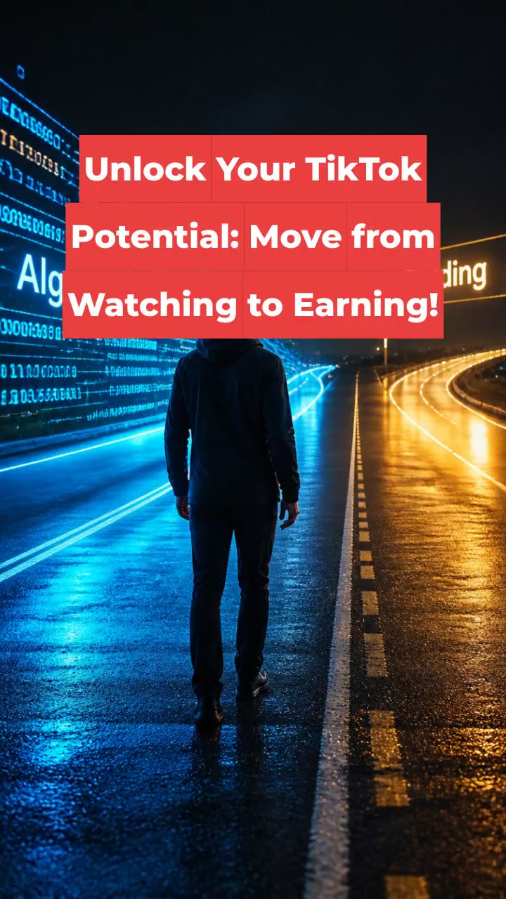 Unlock Your TikTok Potential: Move from Watching to Earning!