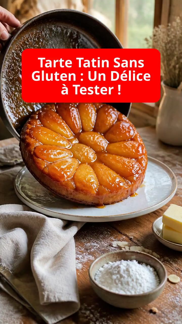 Tarte Tatin Sans Gluten : Un Délice à Tester !