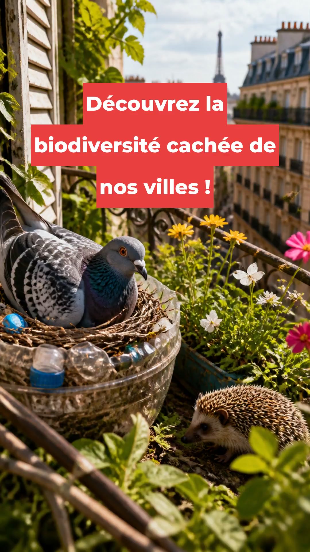 Découvrez la biodiversité cachée de nos villes !