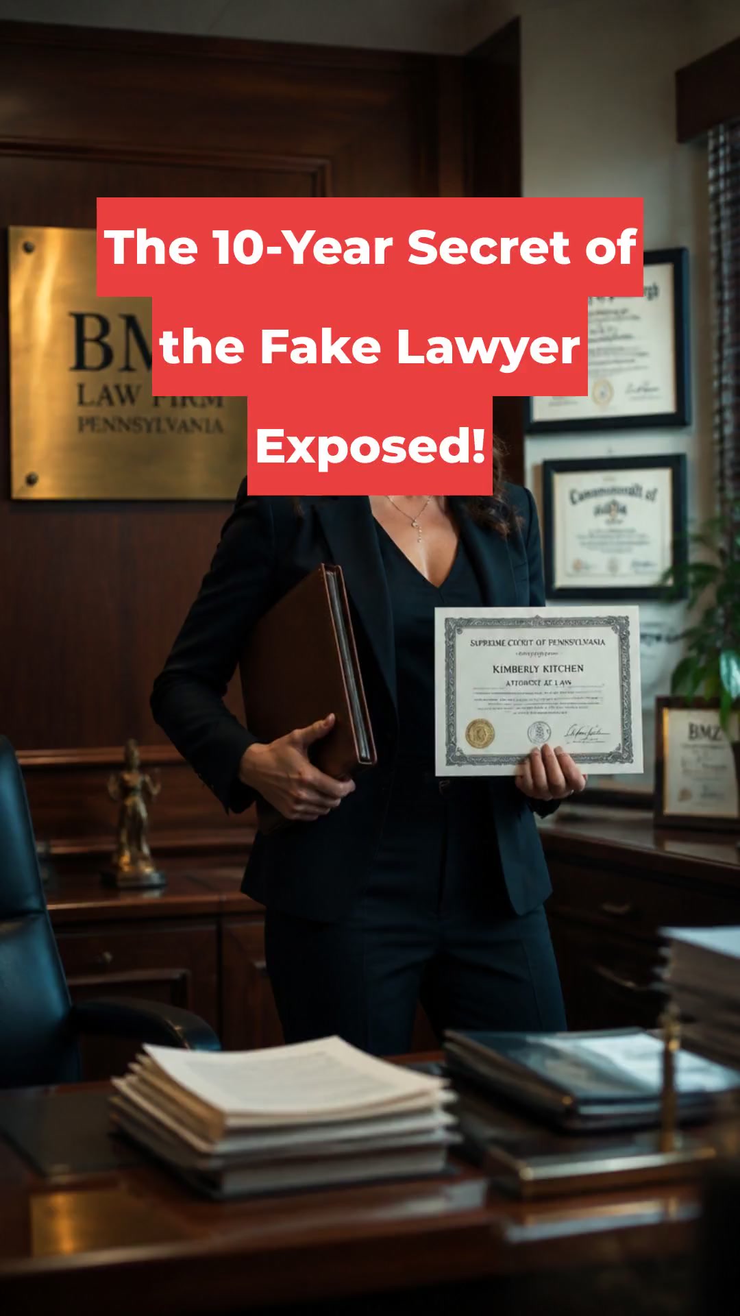 The 10-Year Secret of the Fake Lawyer Exposed!