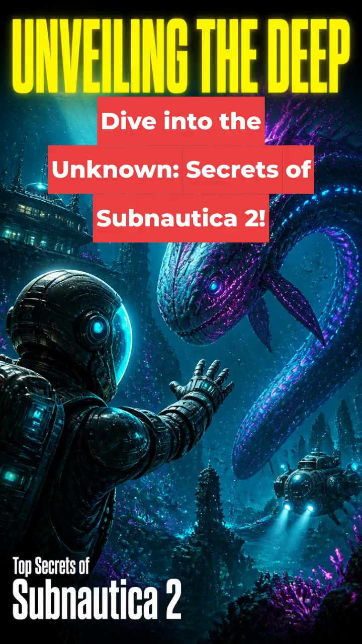 Dive into the Unknown: Secrets of Subnautica 2!