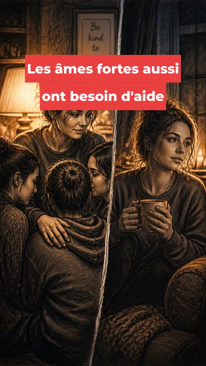 Les âmes fortes aussi ont besoin d'aide