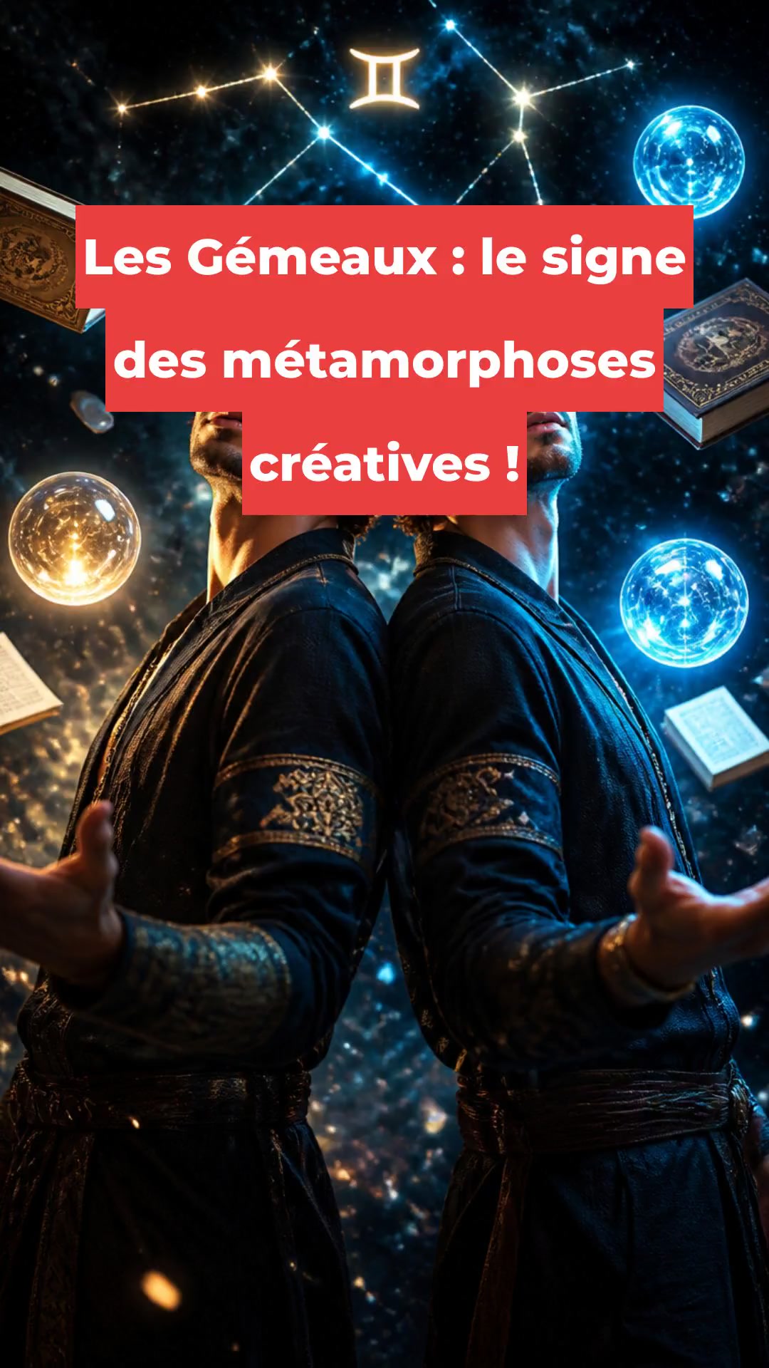 Les Gémeaux : le signe des métamorphoses créatives !