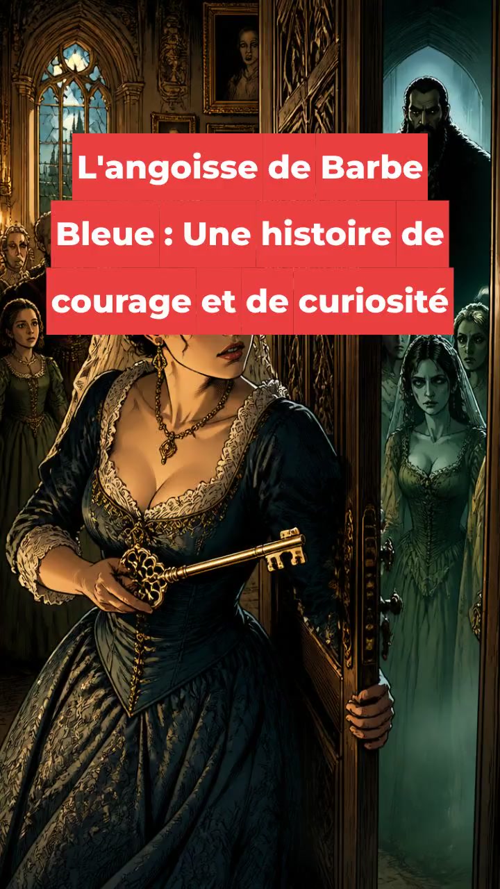 L'angoisse de Barbe Bleue : Une histoire de courage et de curiosité
