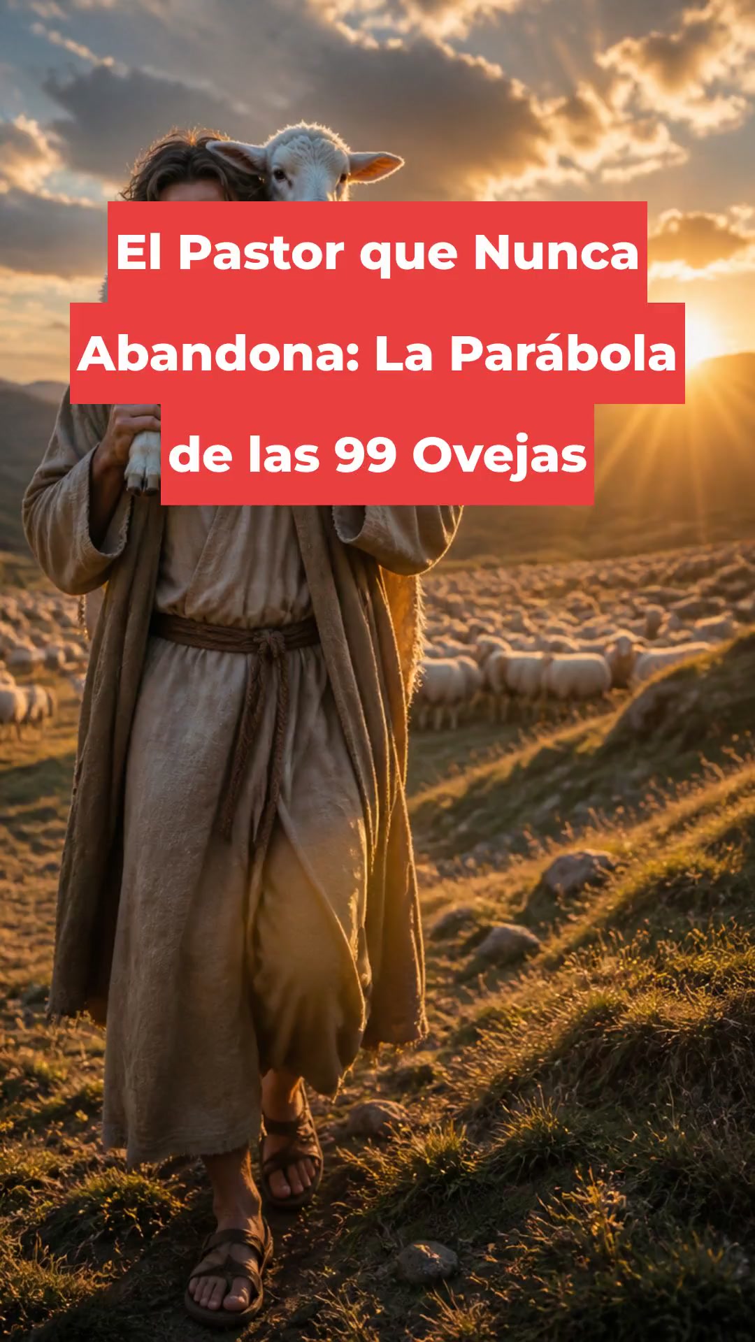 El Pastor que Nunca Abandona: La Parábola de las 99 Ovejas