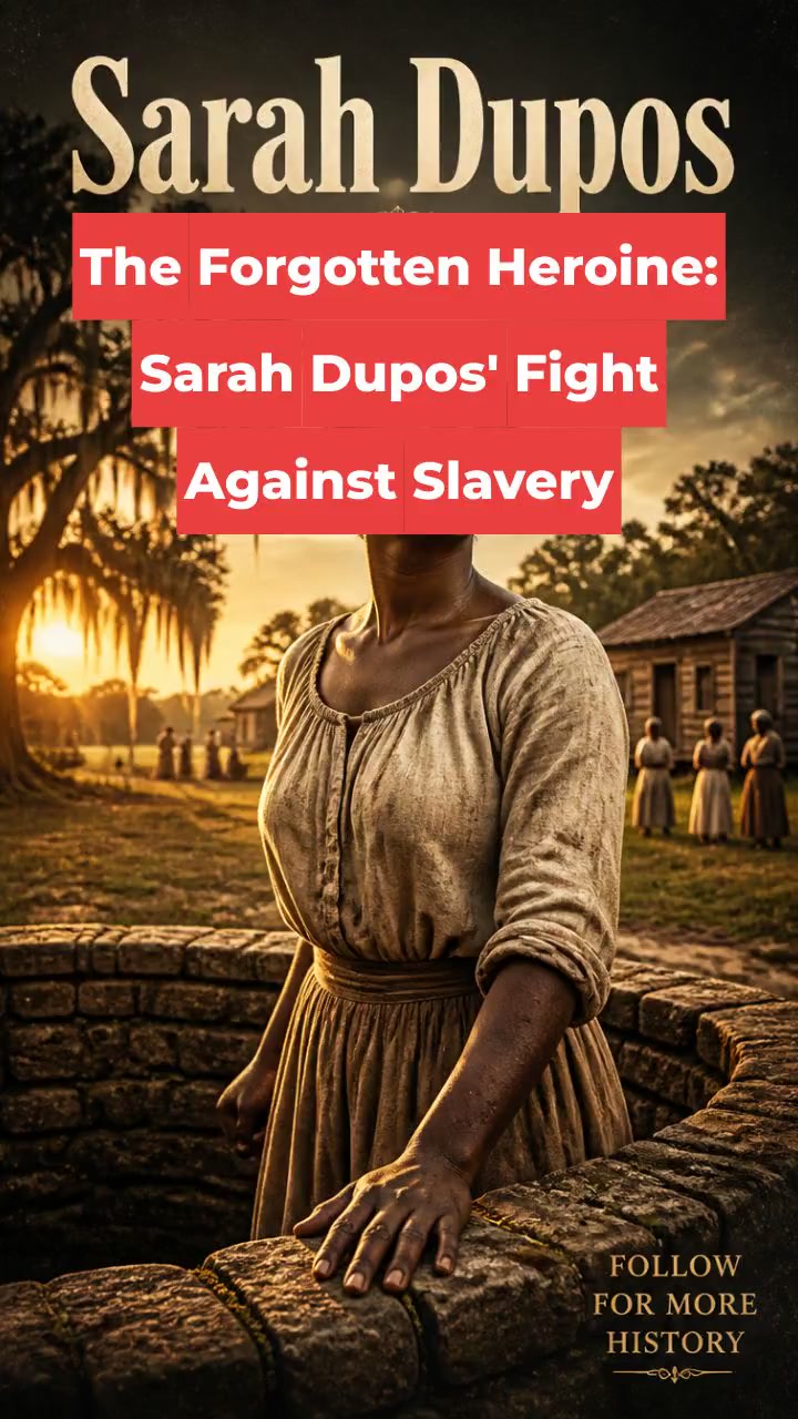 The Forgotten Heroine: Sarah Dupos' Fight Against Slavery