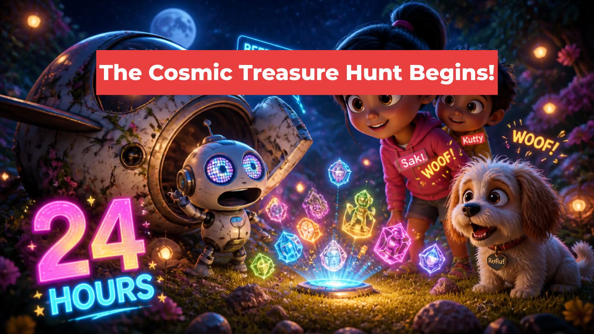 The Cosmic Treasure Hunt Begins!