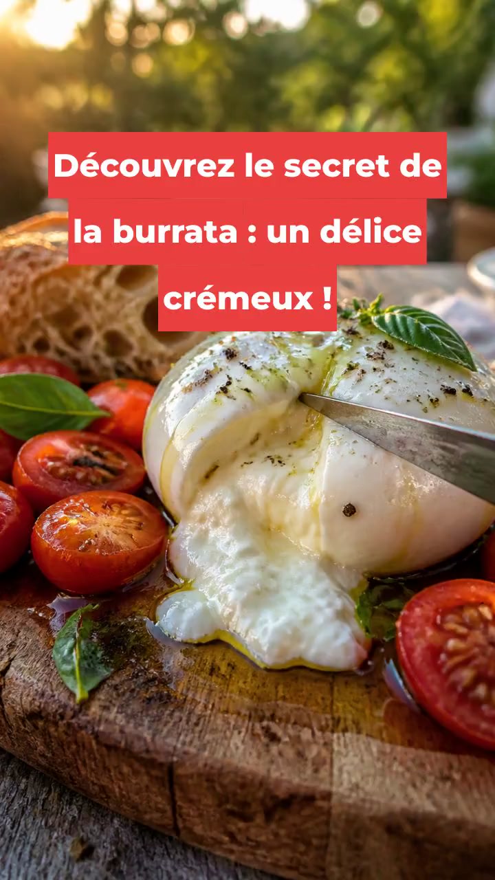 Découvrez le secret de la burrata : un délice crémeux !