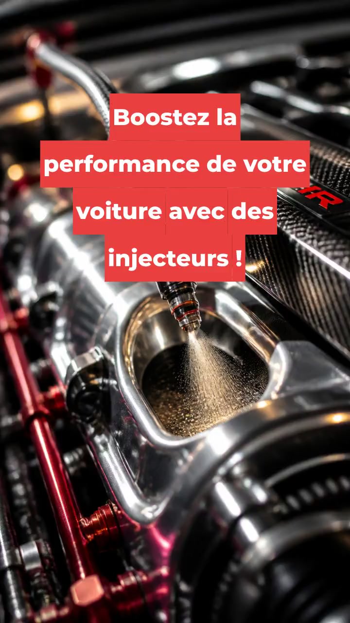Boostez la performance de votre voiture avec des injecteurs !