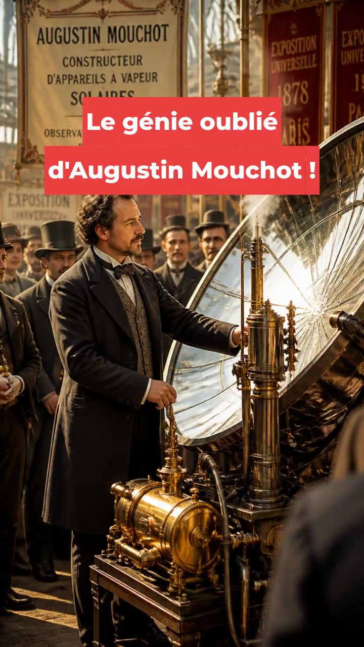 Le génie oublié d'Augustin Mouchot !