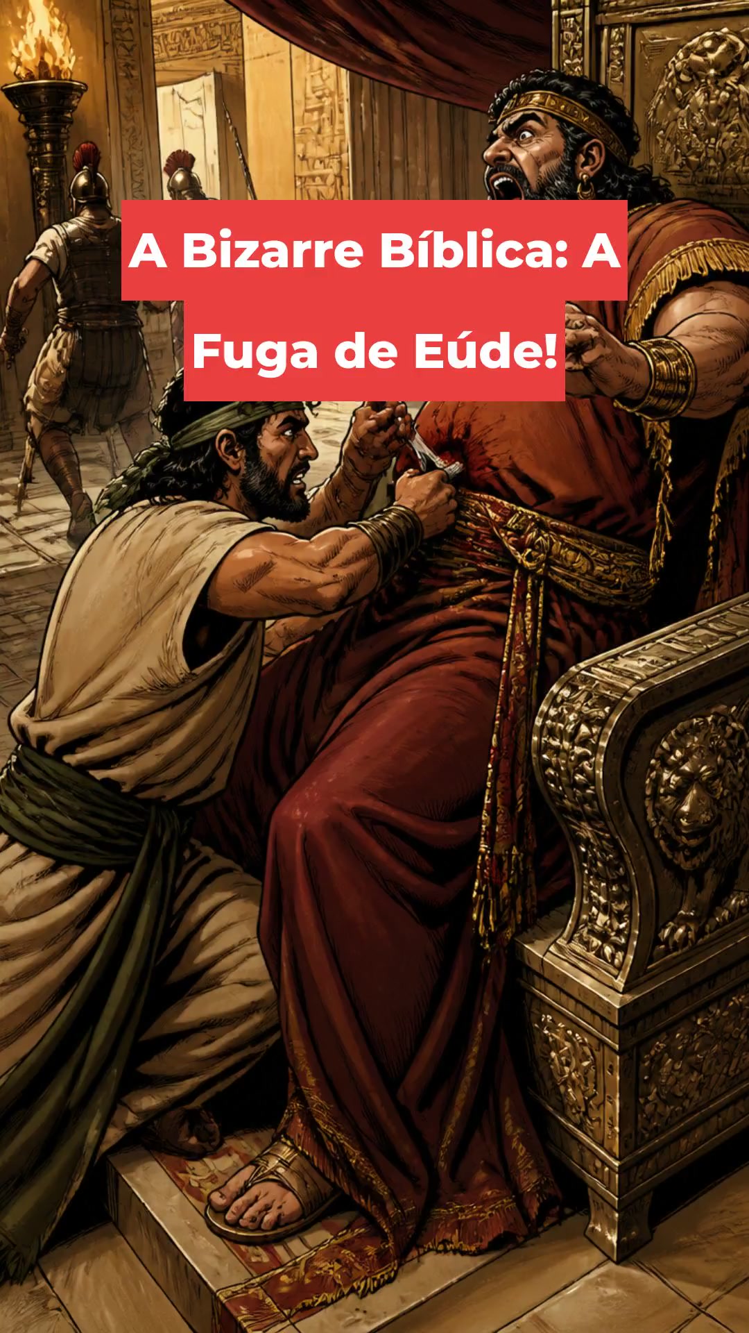 A história Bizarra da Bíblica: A Fuga de Eúde!