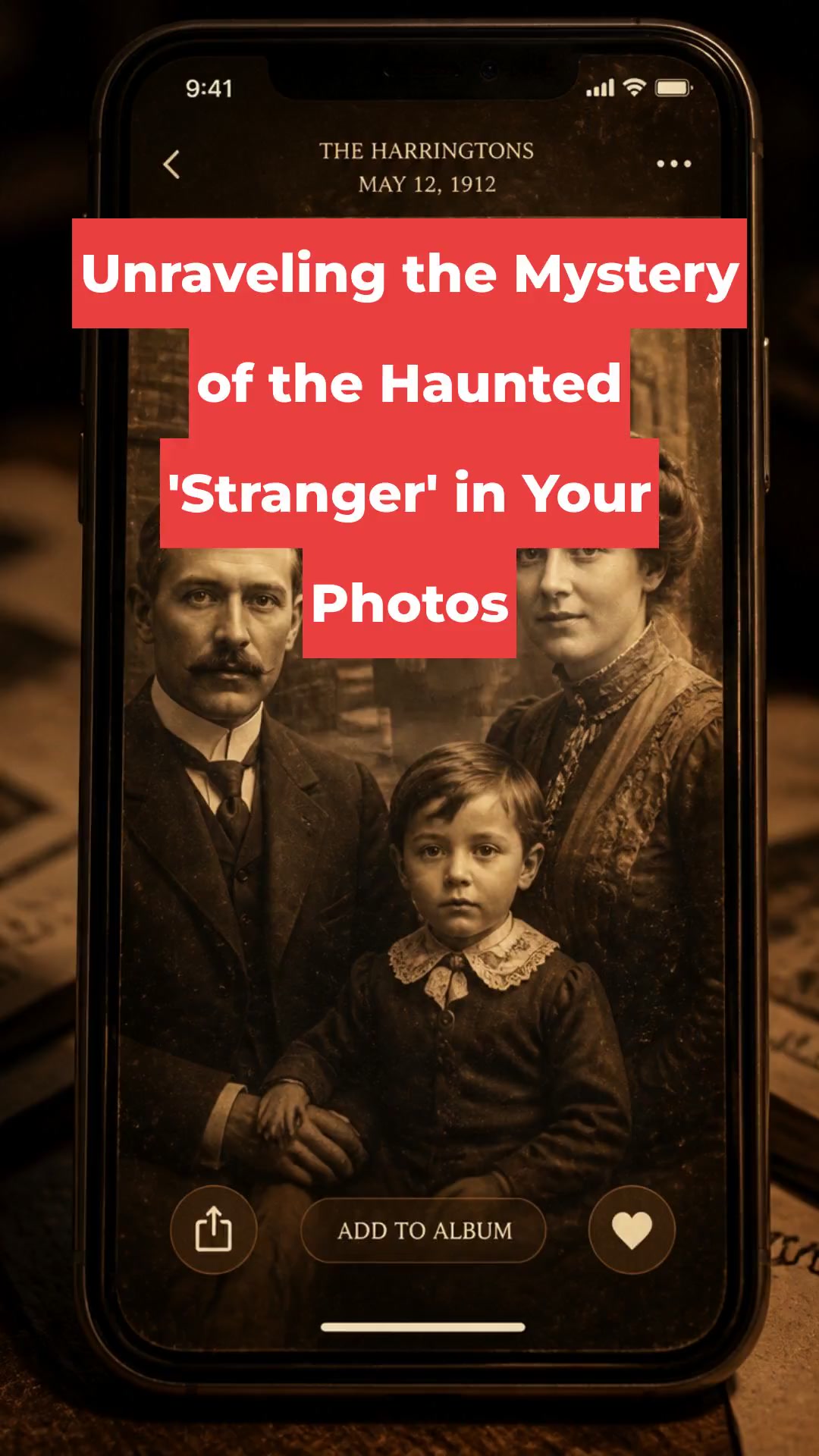 Unraveling the Mystery of the Haunted 'Stranger' in Your Photos