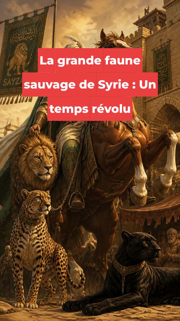 La grande faune sauvage de Syrie : Un temps révolu