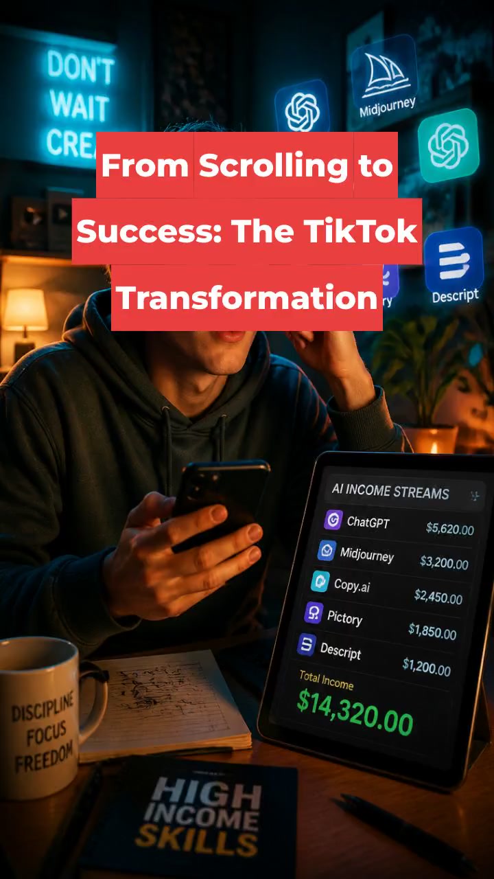 From Scrolling to Success: The TikTok Transformation
