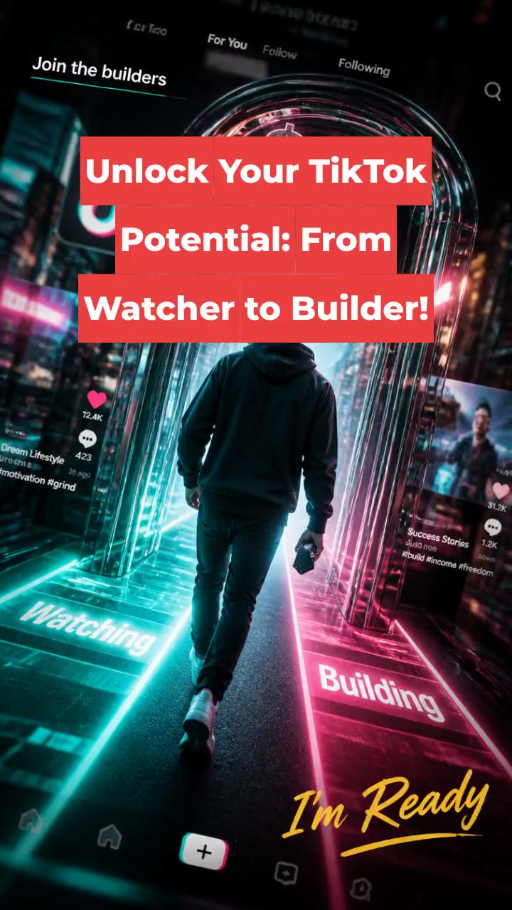 Unlock Your TikTok Potential: From Watcher to Builder!