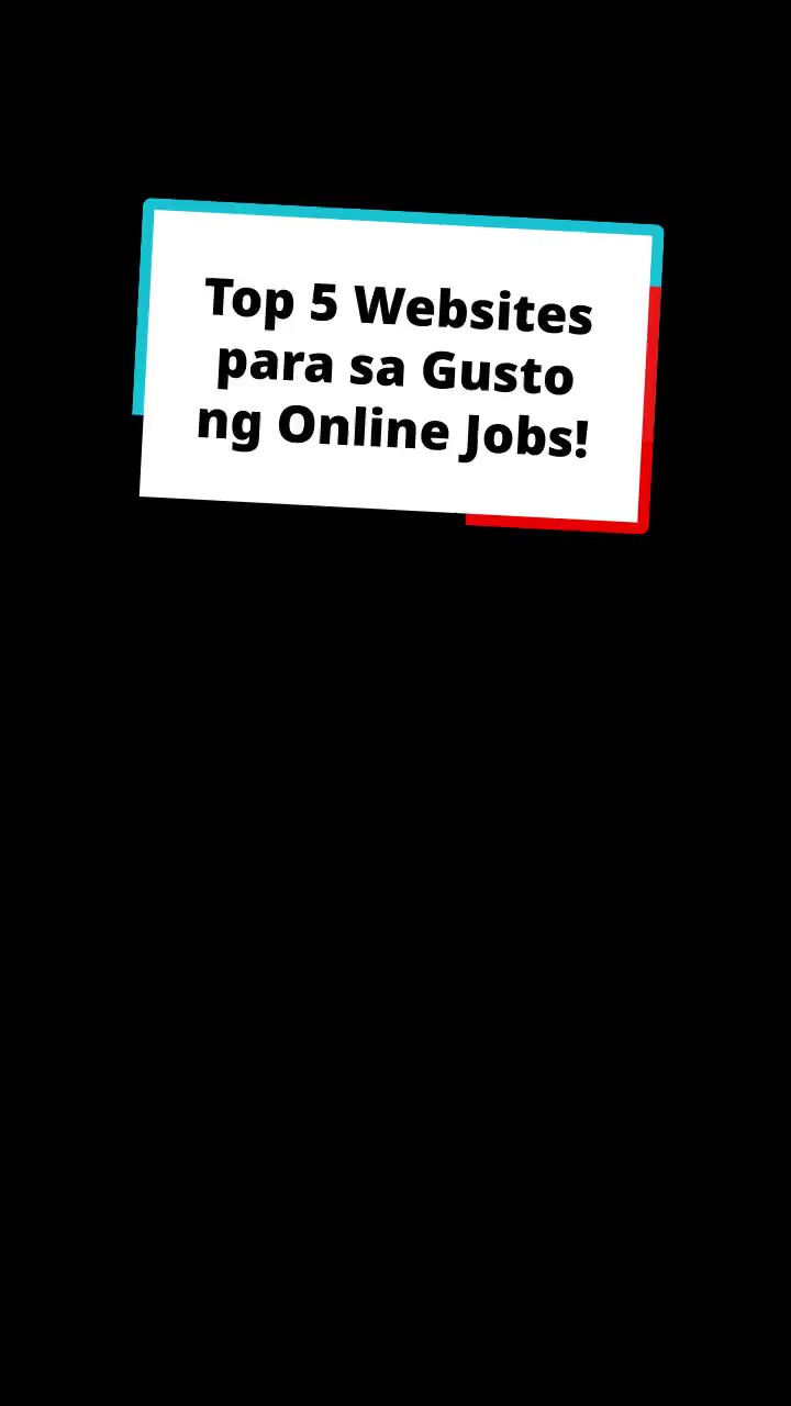 Lima sa Best Websites para Kumita Online!
