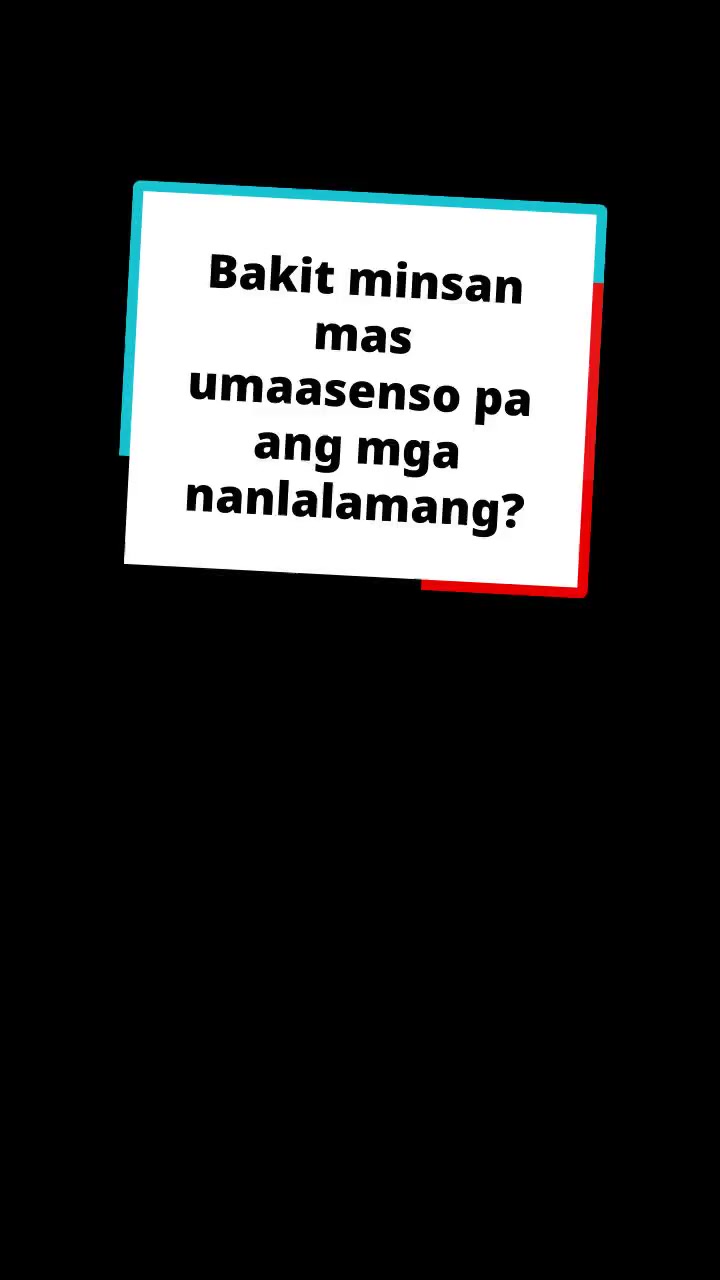 Ang Tunay na Formula ng Pag-angat sa Buhay