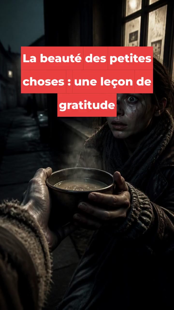 La beauté des petites choses : une leçon de gratitude