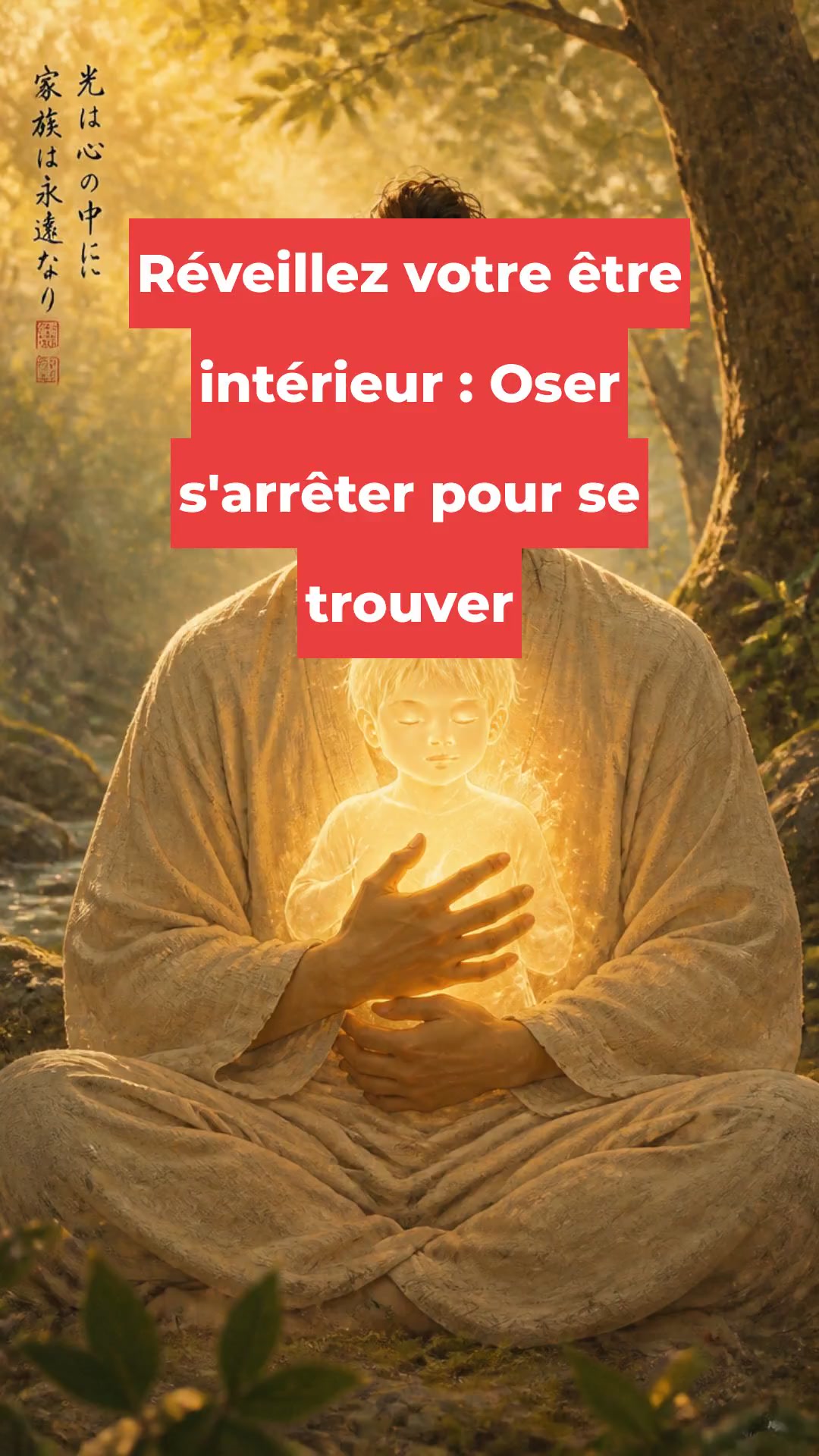Réveillez votre être intérieur : Oser s'arrêter pour se trouver