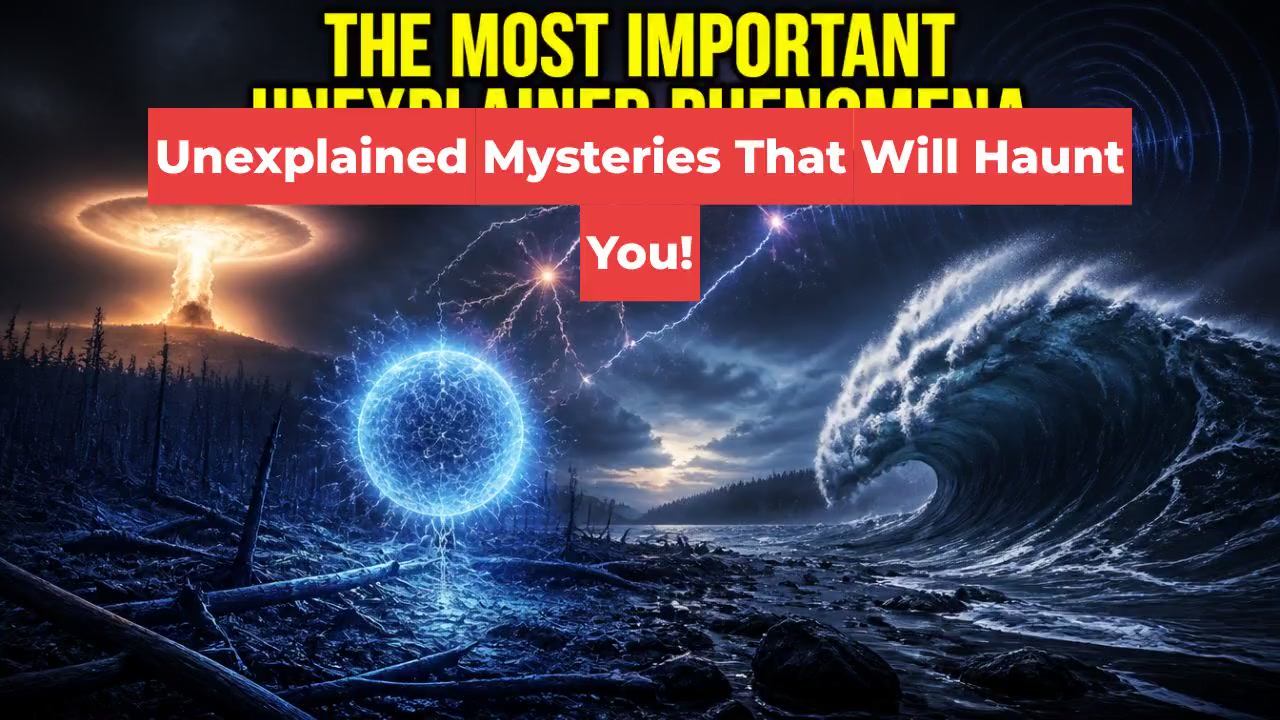 Unexplained Mysteries That Will Haunt You!