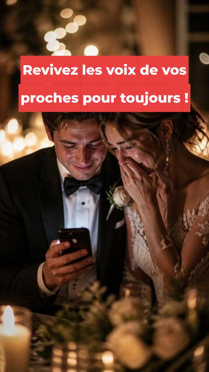 Revivez les voix de vos proches pour toujours !