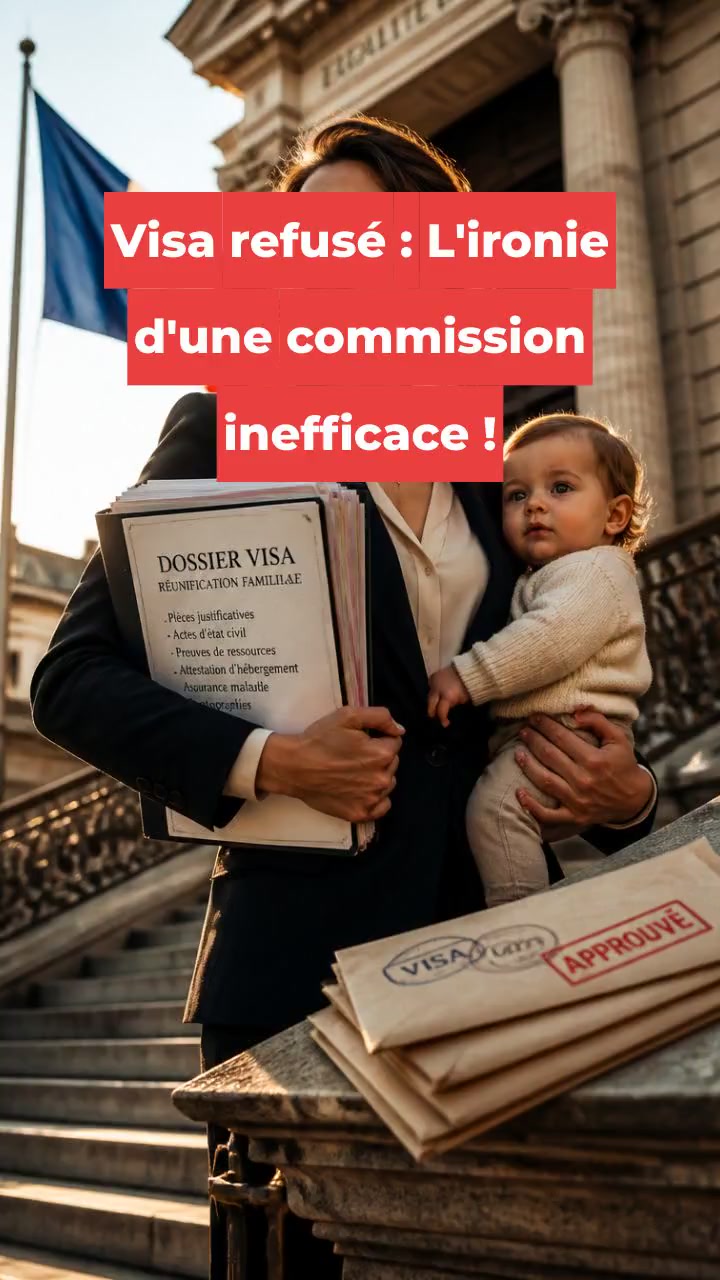 Visa refusé : L'ironie d'une commission inefficace !