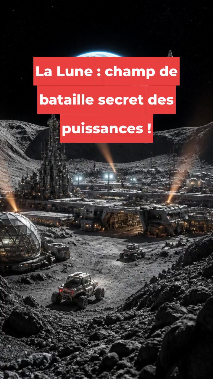 La Lune : champ de bataille secret des puissances !