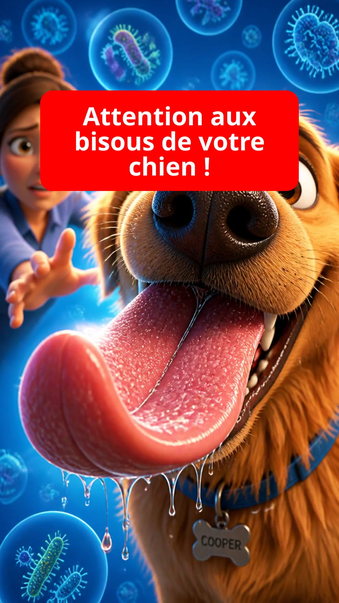 Attention aux bisous de votre chien !