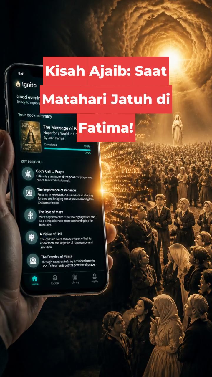 Kisah Ajaib: Saat Matahari Jatuh di Fatima!