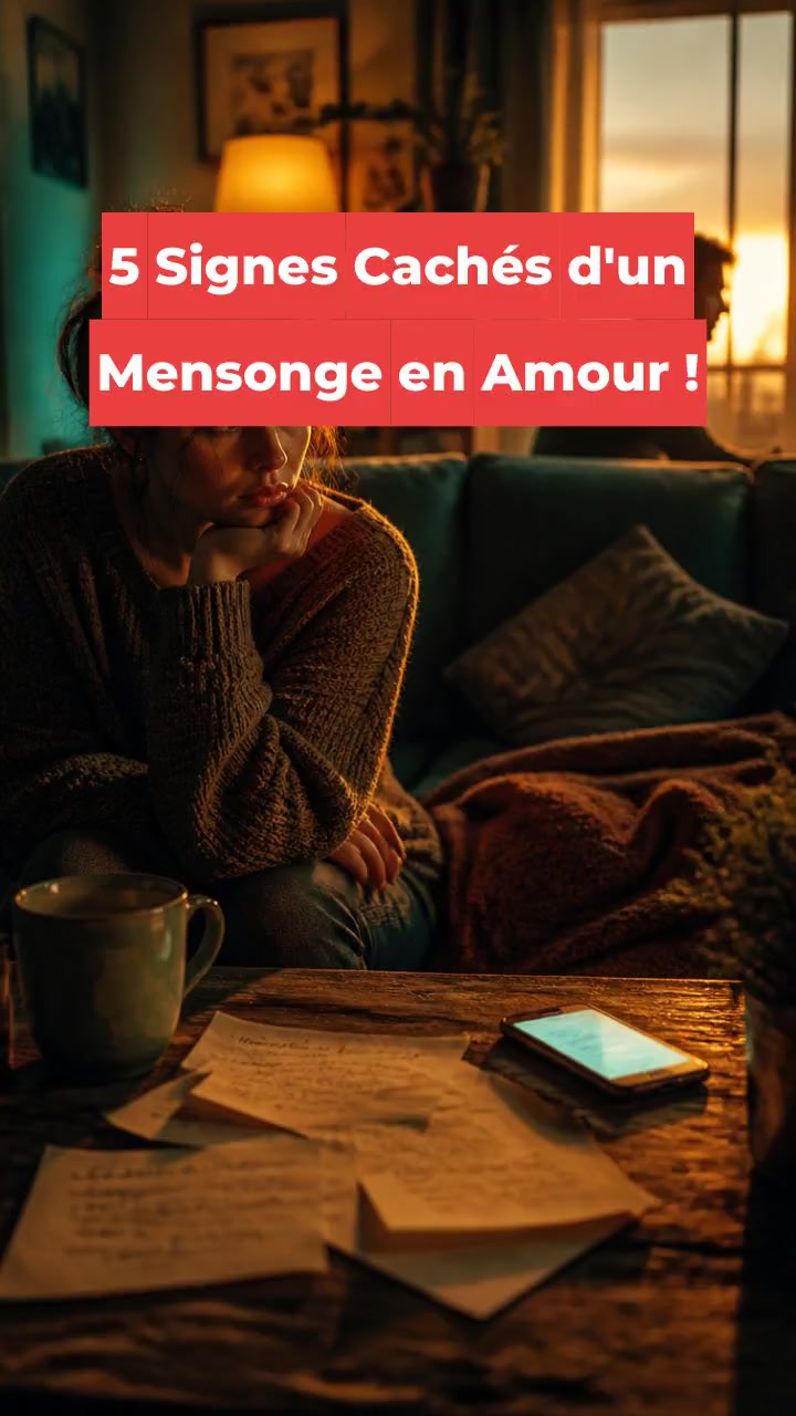 5 Signes Cachés d'un Mensonge en Amour !