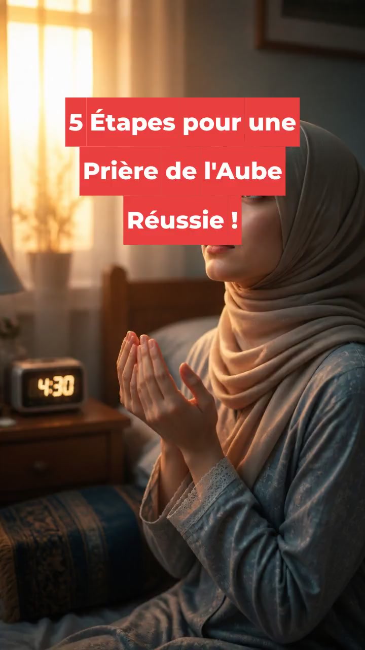 5 Étapes pour une Prière de l'Aube Réussie !