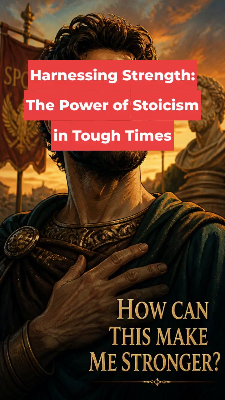 Harnessing Strength: The Power of Stoicism in Tough Times