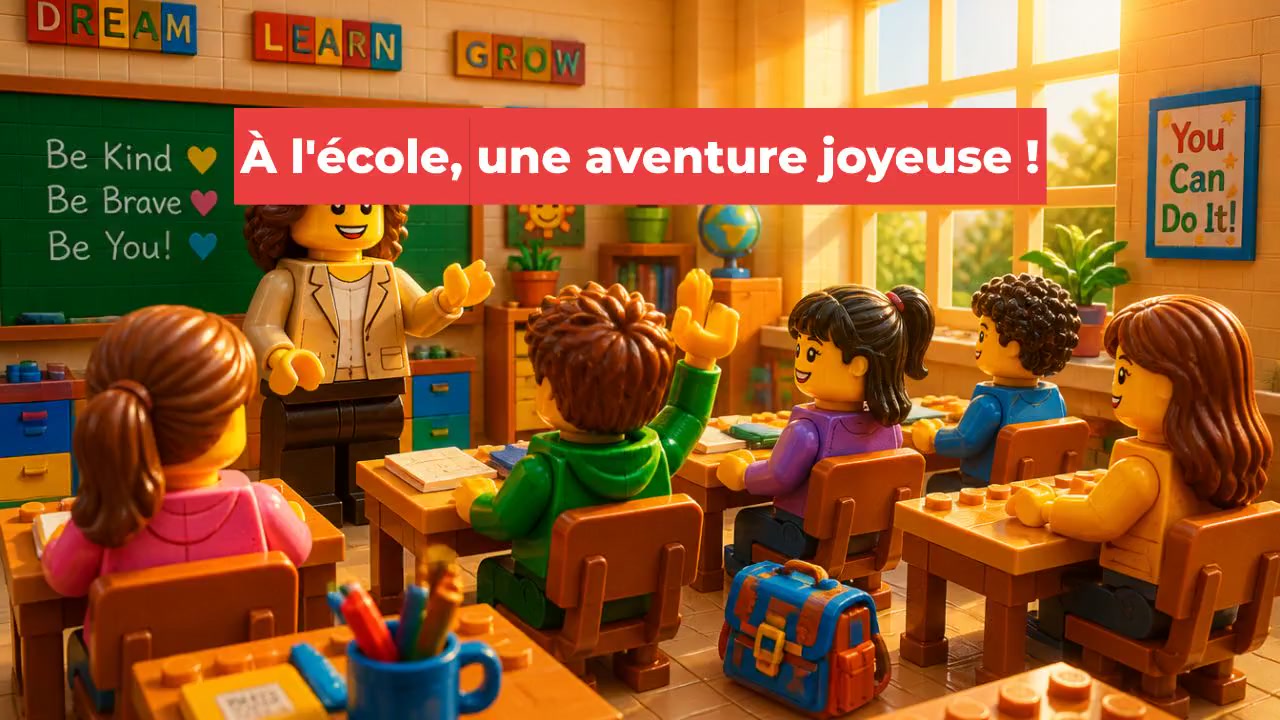 À l'école, une aventure joyeuse !