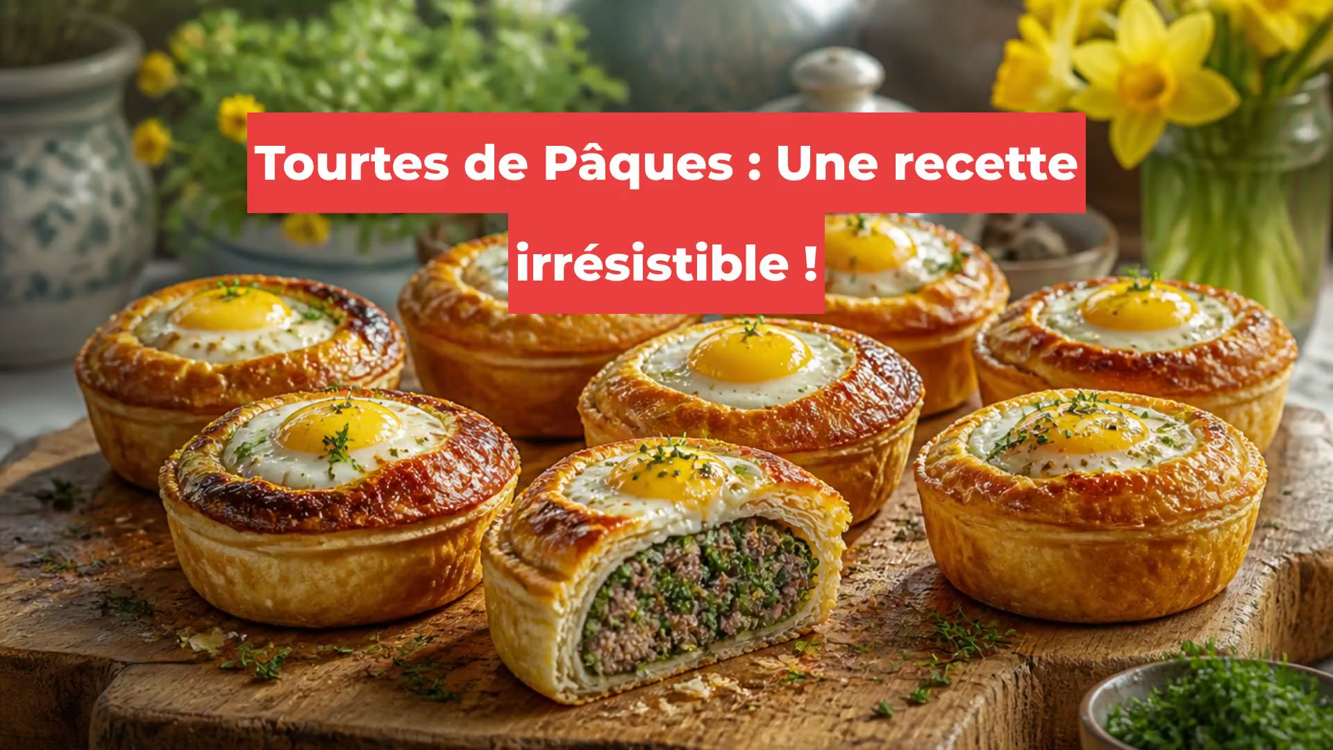 Tourtes de Pâques : Une recette irrésistible !