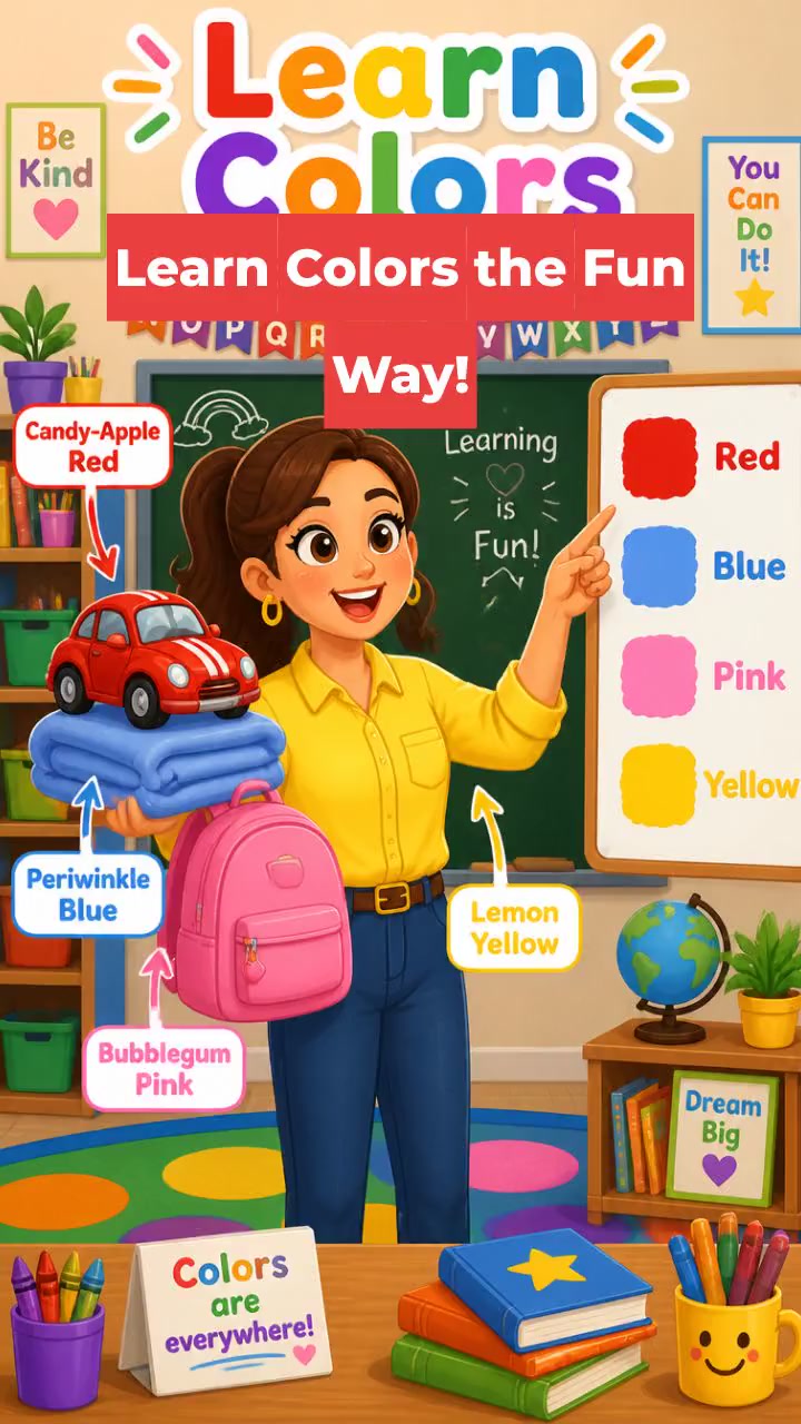 Learn Colors the Fun Way!