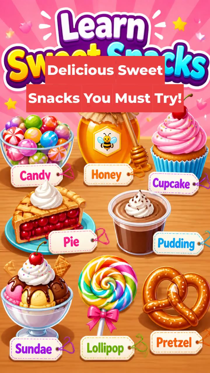 Delicious Sweet Snacks You Must Try!