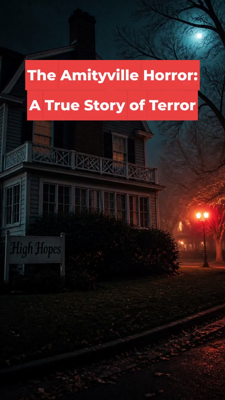 The Amityville Horror: A True Story of Terror