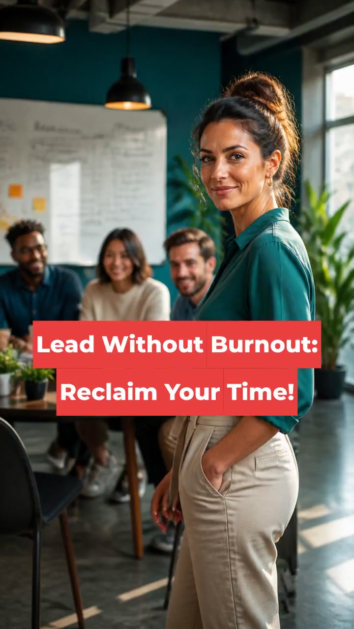 Lead Without Burnout: Reclaim Your Time!
